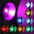 Светодиодная LED RGB цветная лампа 9W с пультом управления