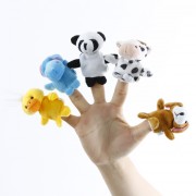 Детские игрушки на руку на пальцы, пальчиковый театр "зверюшки"