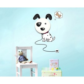 Светодиодный ночник для детской комнаты с настенным 3D рисунком Собачка
